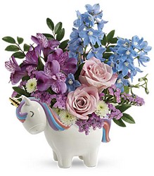 Enchanting Pastels Unicorn Bouquet from McIntire Florist in Fulton, Missouri